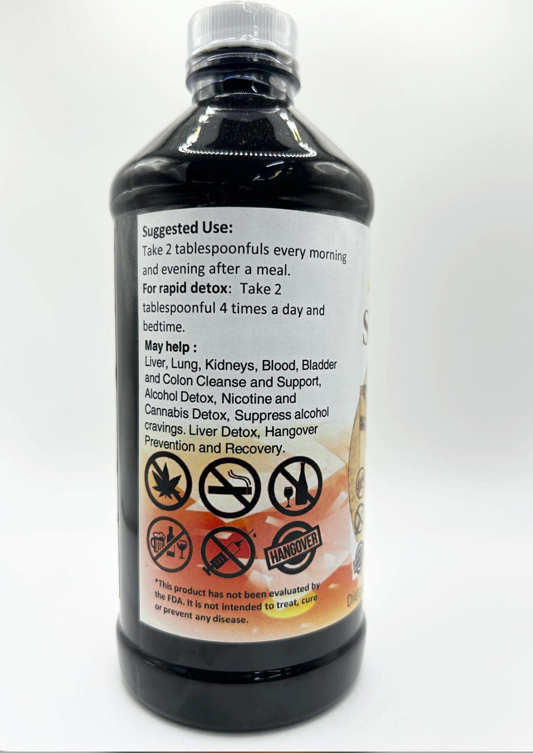 Complete Substance Detox - Recovery from Alcohol, Nicotine, Cannabis, Drugs | Featuring Goldenseal, Burdock Root, Mullein &amp; More!